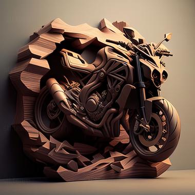 3D модель Yamaha MT 07 Moto Cage (STL)